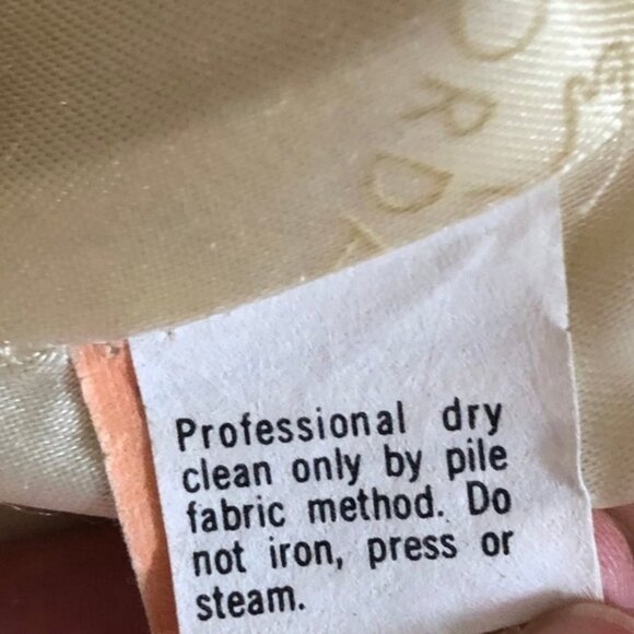 80’s Vintage Jordache Cream Gray Plush Faux Fur Lined Jacket Long Sleeves - Picture 10 of 13